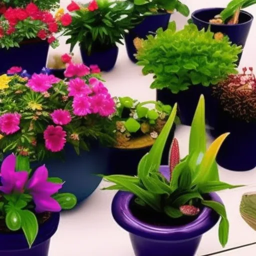 

This image shows a variety of colorful indoor plants in pots, with a variety of fragrances emanating from them. The article discusses how to pair colors and scents with these indoor flowering plants, to create a unique and beautiful atmosphere in the
