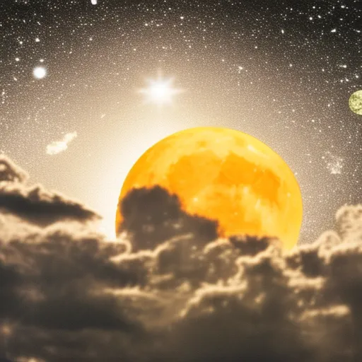 

This image shows a full moon in the night sky, surrounded by stars. It is a visual representation of the different phases of the moon and how they can affect gardening activities.