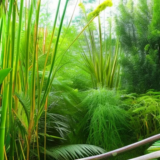 

This image shows a lush garden with a variety of different types of bamboo plants. The plants are of different sizes and colors, creating a beautiful and vibrant landscape. The article discusses the best varieties of bamboo for your garden, highlighting the unique characteristics